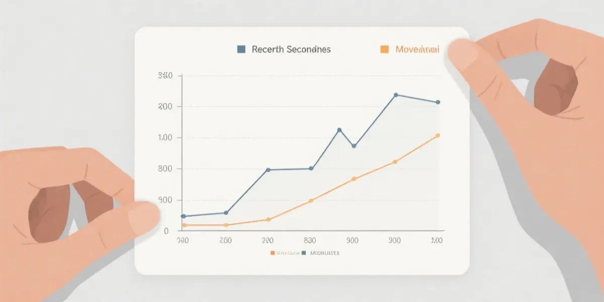 走势折线图示意